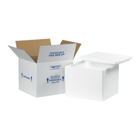 Foam Insulated Shipping Kit, 12L X 10W X 9H, White